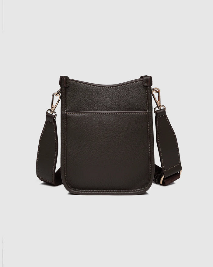 Load image into Gallery viewer, LOUENHIDE PARKER PHONE CROSSBODY BAG - CHOCOLATE