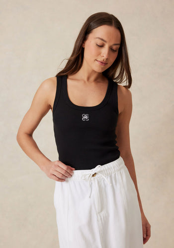 CERES LIFE CONTOUR SCOOP TANK - BLACK