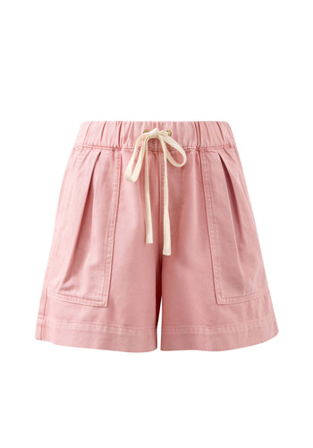 CERES LIFE DARCY RELAXED EVERYDAY SHORT - WASHED PINK