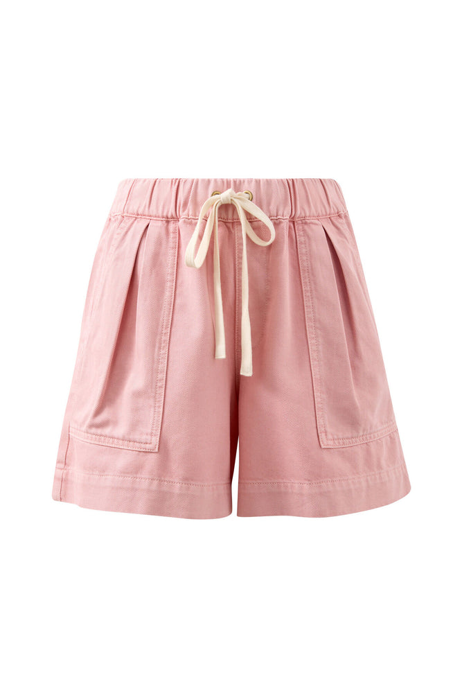 Load image into Gallery viewer, CERES LIFE DARCY RELAXED EVERYDAY SHORT - WASHED PINK