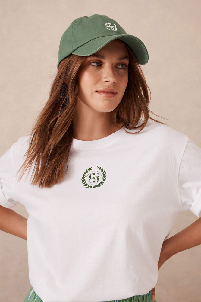 Load image into Gallery viewer, CERES LIFE MONOGRAM CAP - HERITAGE GREEN