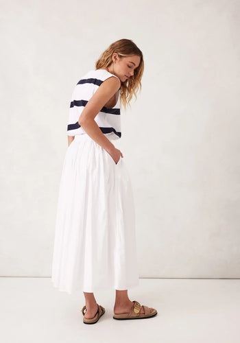 CERES LIFE FLORENCE MAXI SKIRT - WHITE