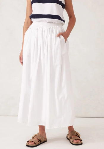 CERES LIFE FLORENCE MAXI SKIRT - WHITE