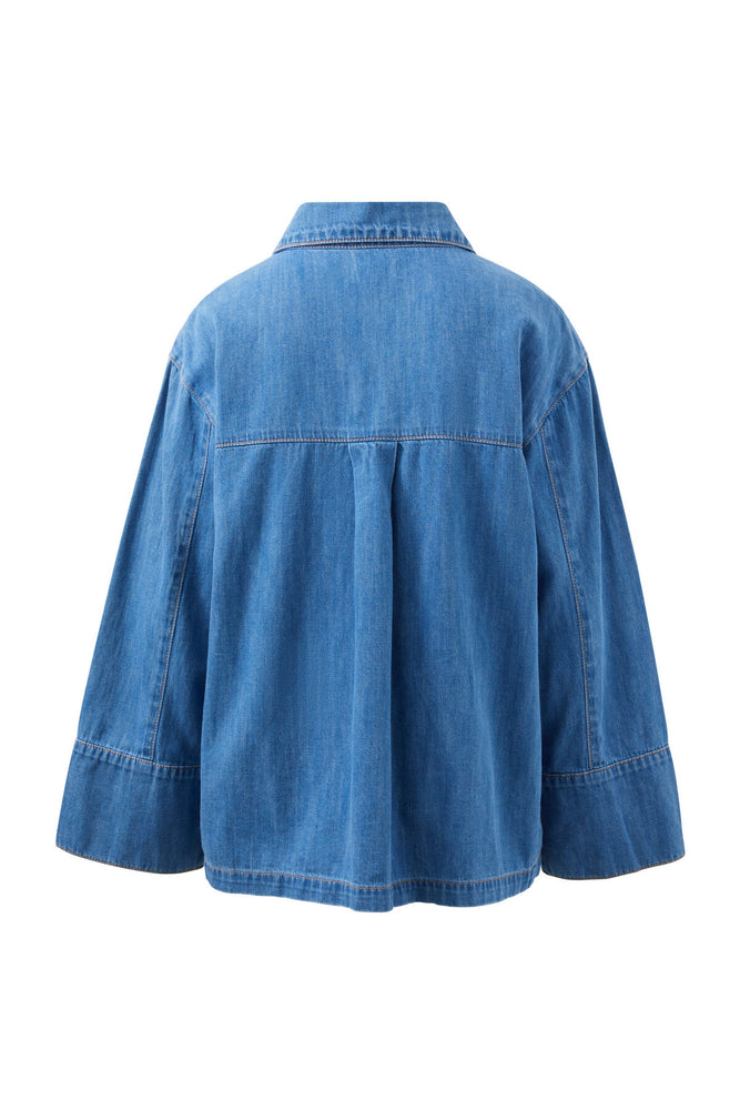 Load image into Gallery viewer, CERES LIFE TIE DENIM JACKET