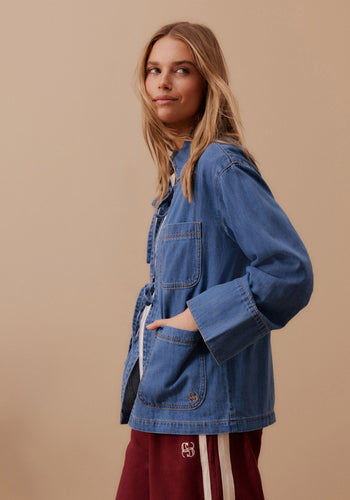 CERES LIFE TIE DENIM JACKET