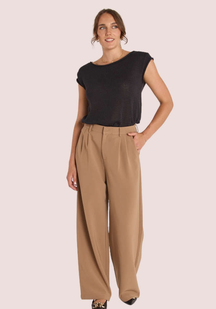 Load image into Gallery viewer, FEATHER + NOISE ARIZONA PANT - CAMEL