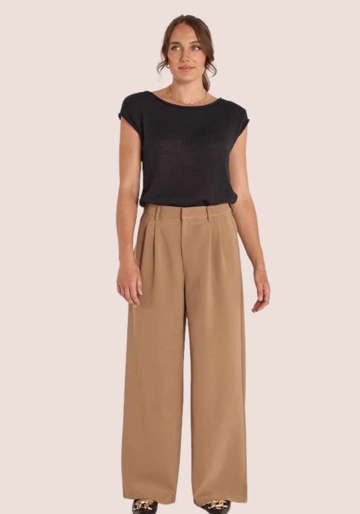 Load image into Gallery viewer, FEATHER + NOISE ARIZONA PANT - CAMEL