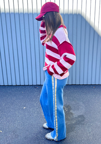 ROMY RACER JEANS - LIGHT DENIM