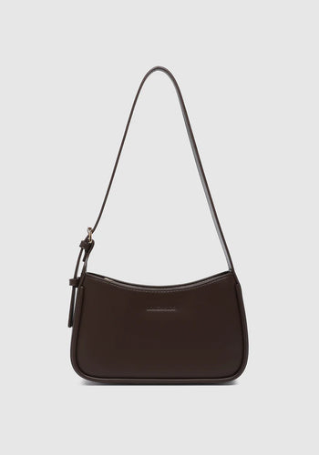 LOUENHIDE IVY SHOULDER BAG - CHOCOLATE