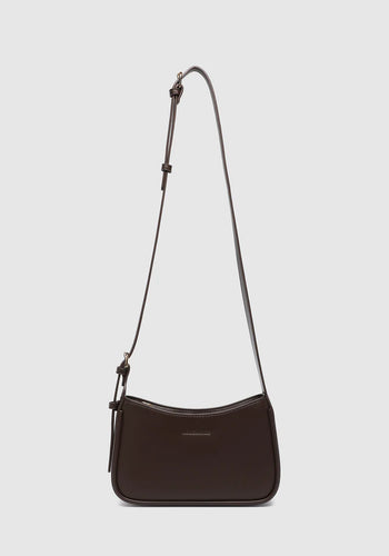 LOUENHIDE IVY SHOULDER BAG - CHOCOLATE