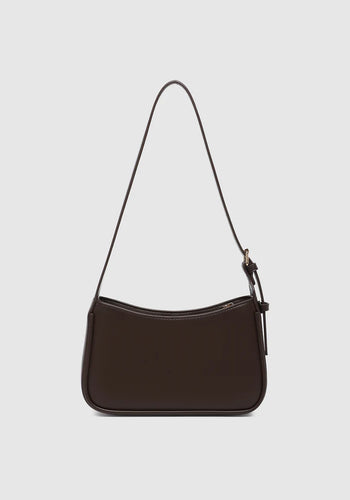 LOUENHIDE IVY SHOULDER BAG - CHOCOLATE