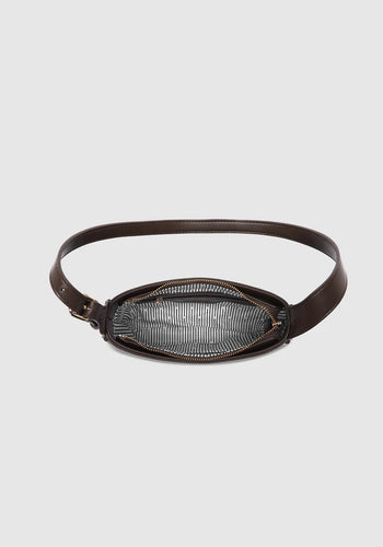 LOUENHIDE IVY SHOULDER BAG - CHOCOLATE