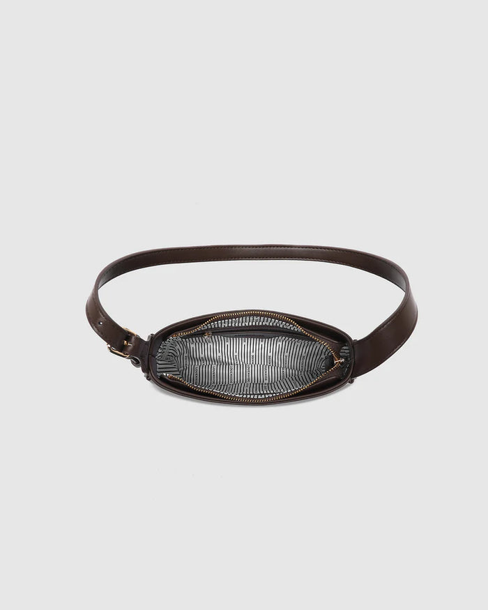 Load image into Gallery viewer, LOUENHIDE IVY SHOULDER BAG - CHOCOLATE