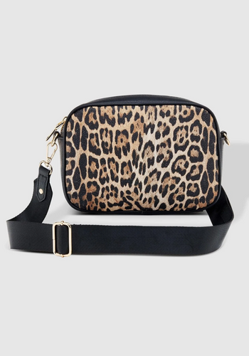 LOUENHIDE GINGER CROSSBODY BAG - LEOPARD