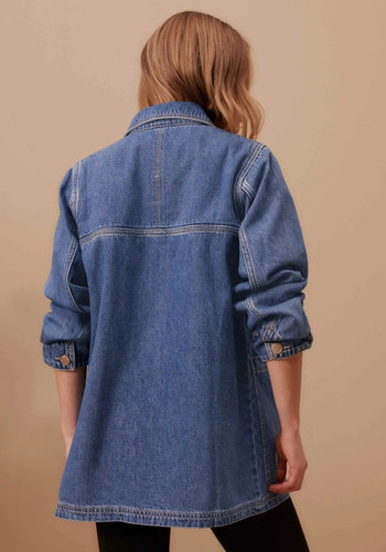 CERES LIFE EVERYDAY JACKET - FRESH INDIGO
