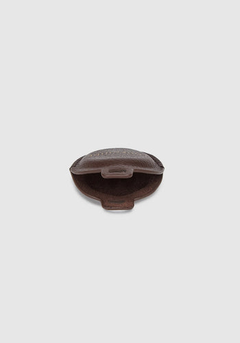 LOUENHIDE OPAL AIRTAG CASE - CHOCOLATE