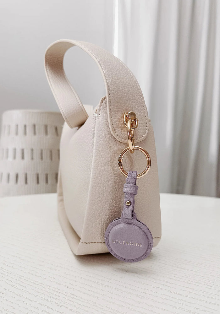 LOUENHIDE OPAL AIRTAG CASE - LILAC