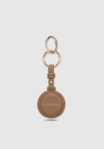 LOUENHIDE OPAL AIRTAG CASE - MOCHA
