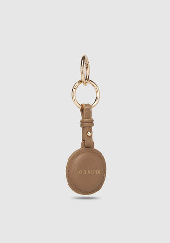 LOUENHIDE OPAL AIRTAG CASE - MOCHA