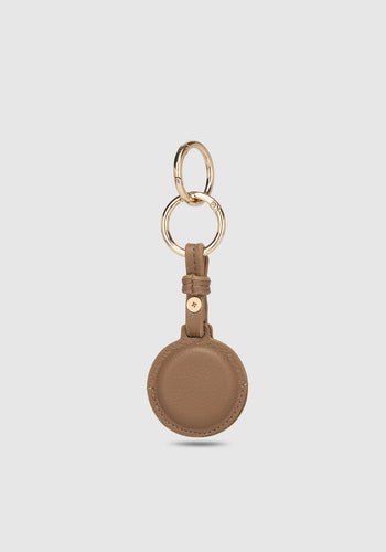 LOUENHIDE OPAL AIRTAG CASE - MOCHA