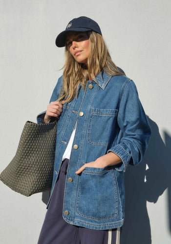CERES LIFE EVERYDAY JACKET - FRESH INDIGO