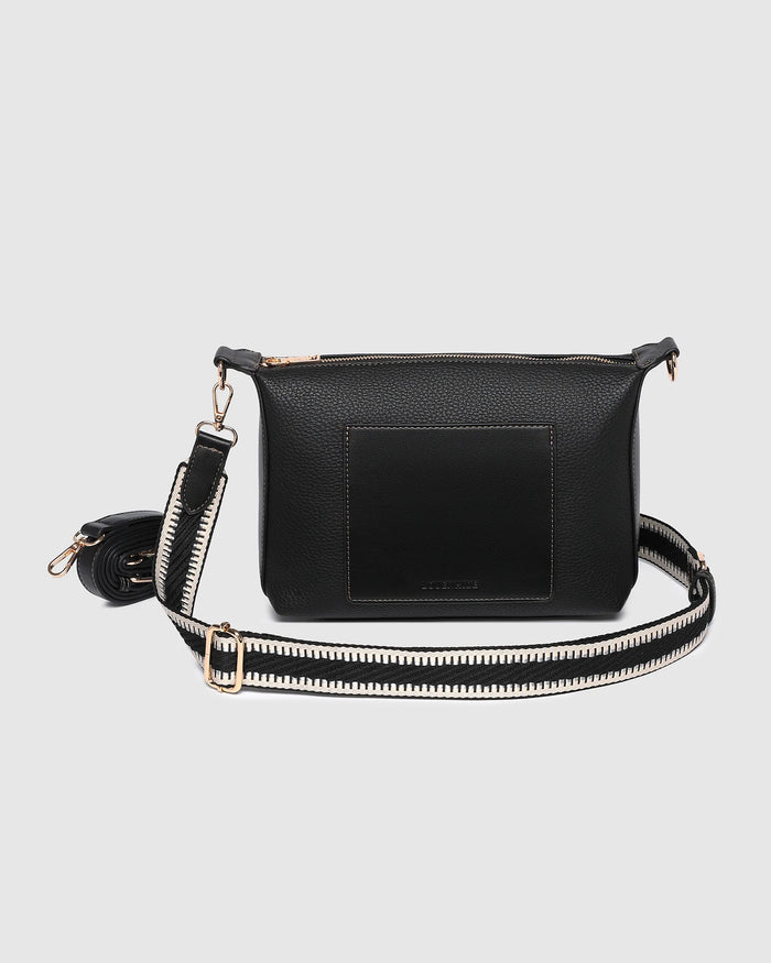 Load image into Gallery viewer, LOUENHIDE HAVANNA CROSSBODY BAG - BLACK