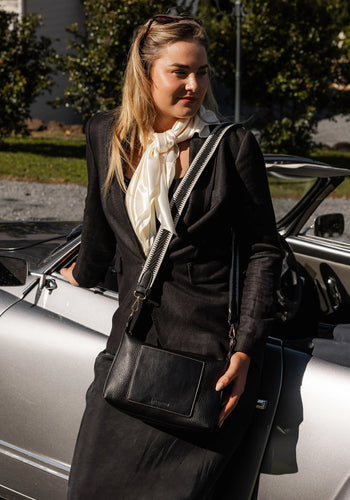 LOUENHIDE HAVANNA CROSSBODY BAG - BLACK