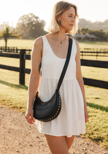 LOUENHIDE LANE CROSSBODY BAG - BLACK