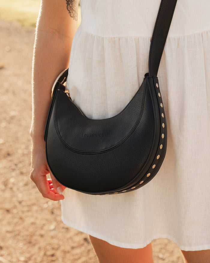 Load image into Gallery viewer, LOUENHIDE LANE CROSSBODY BAG - BLACK
