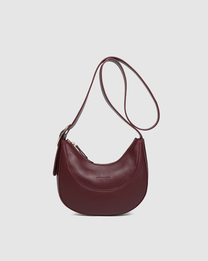 Load image into Gallery viewer, LOUENHIDE LANE CROSSBODY BAG - BURGUNDY