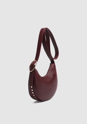LOUENHIDE LANE CROSSBODY BAG - BURGUNDY