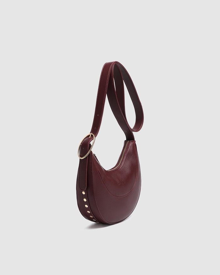 Load image into Gallery viewer, LOUENHIDE LANE CROSSBODY BAG - BURGUNDY