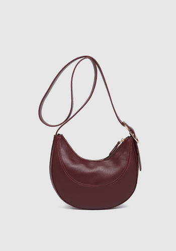LOUENHIDE LANE CROSSBODY BAG - BURGUNDY