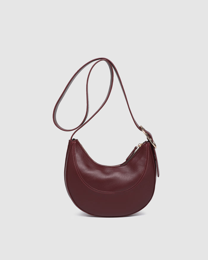 Load image into Gallery viewer, LOUENHIDE LANE CROSSBODY BAG - BURGUNDY