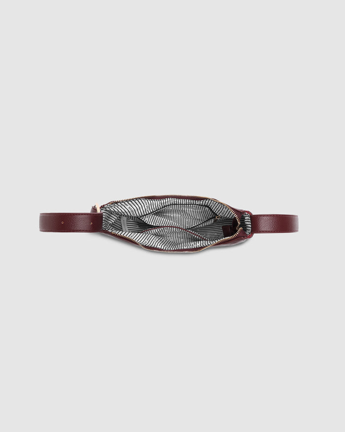 Load image into Gallery viewer, LOUENHIDE LANE CROSSBODY BAG - BURGUNDY