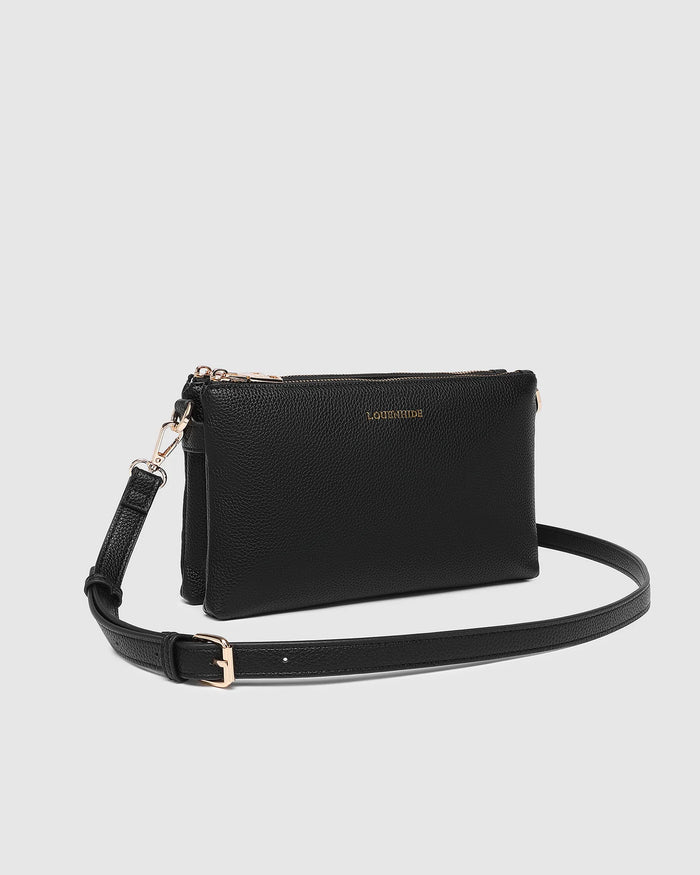 Load image into Gallery viewer, LOUENHIDE MILLIE CROSSBODY BAG - BLACK