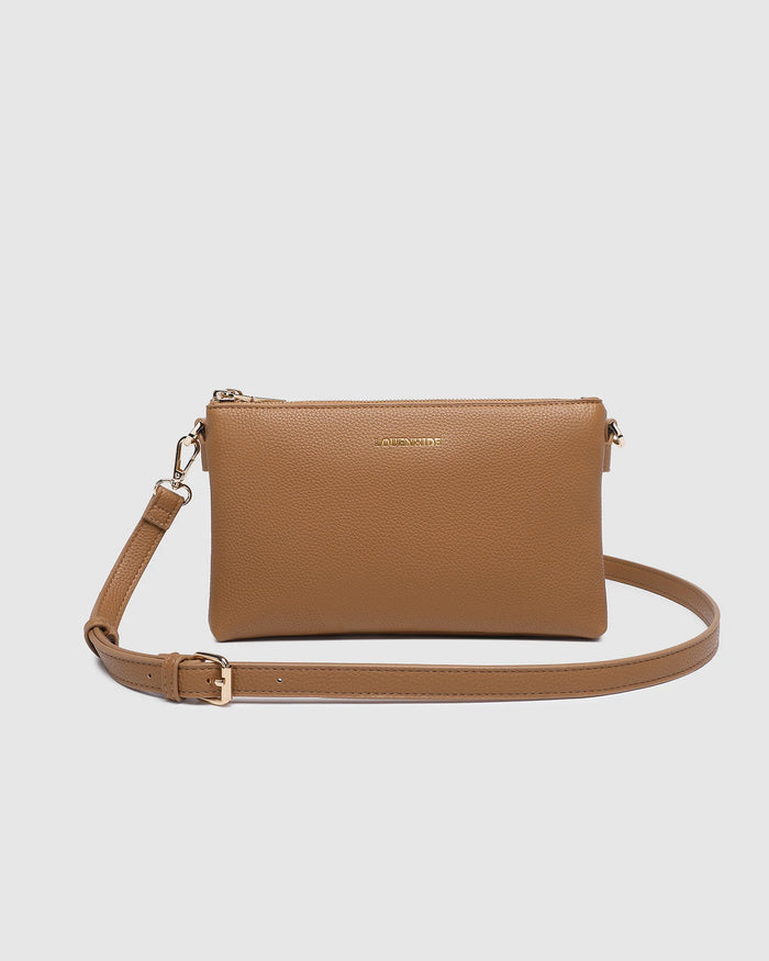 Load image into Gallery viewer, LOUENHIDE MILLIE CROSSBODY BAG - CARAMEL