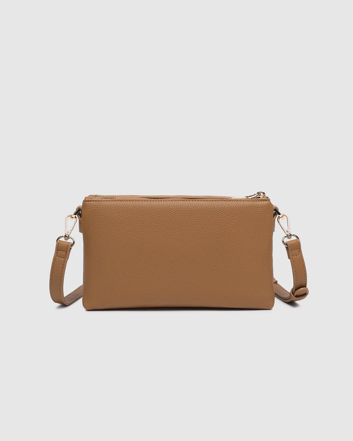 Load image into Gallery viewer, LOUENHIDE MILLIE CROSSBODY BAG - CARAMEL