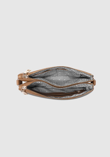 LOUENHIDE MILLIE CROSSBODY BAG - CARAMEL