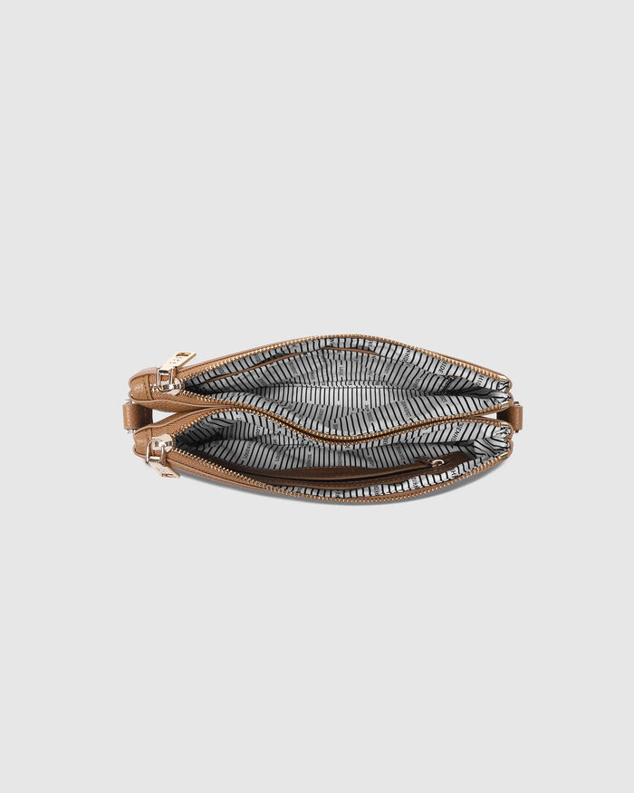 Load image into Gallery viewer, LOUENHIDE MILLIE CROSSBODY BAG - CARAMEL
