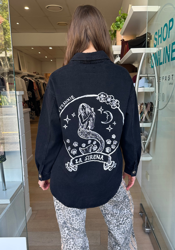 BY FRANKIE LA SIRENA SHACKET - BLACK