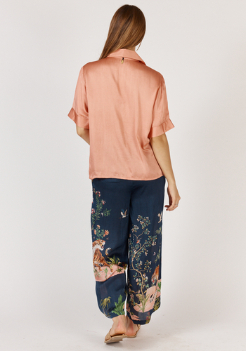 RUBYYAYA MACHALI PANT - NAVY