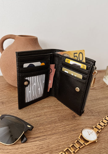 LOUENHIDE BLONDIE WALLET - BLACK