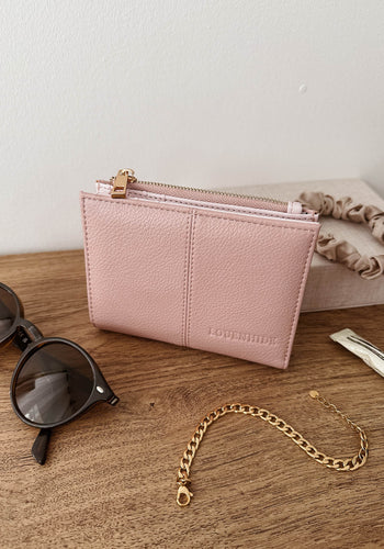 LOUENHIDE BLONDIE WALLET - DUSTY PINK
