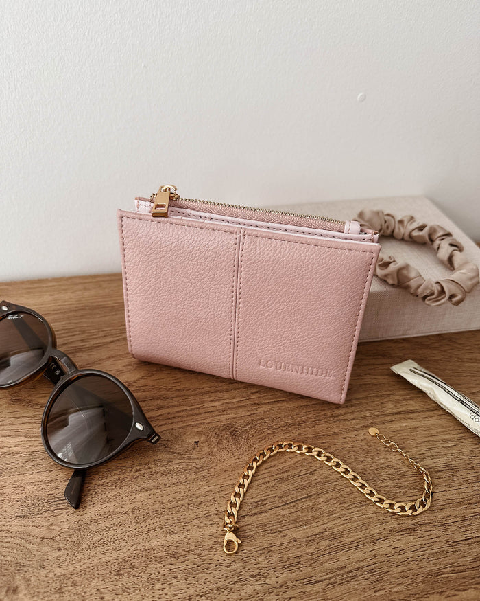 Load image into Gallery viewer, LOUENHIDE BLONDIE WALLET - DUSTY PINK