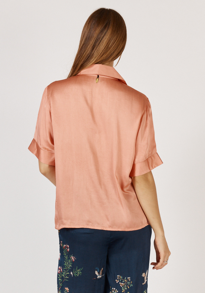 Load image into Gallery viewer, RUBYYAYA GEORGIA SHIRT - PINK