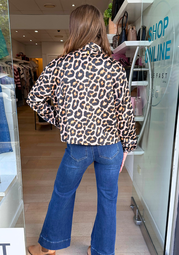 RUBYYAYA LONDOLOZI JACKET - LEOPARD