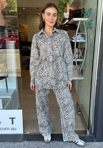 BY FRANKIE BLAZE SHACKET - FADED LEOPARD