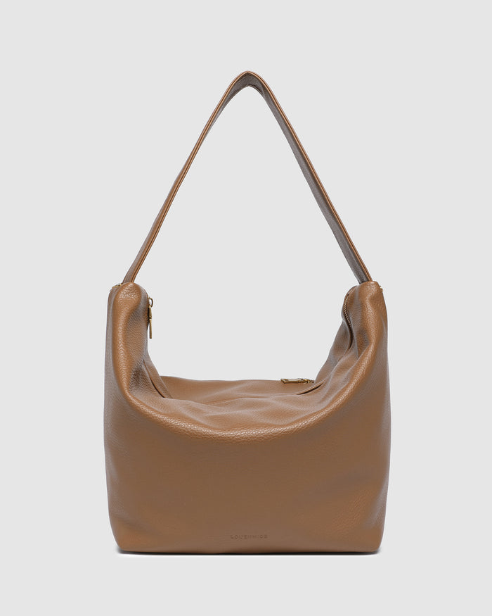 Load image into Gallery viewer, LOUENHIDE MORGAN SHOULDER BAG - CARAMEL