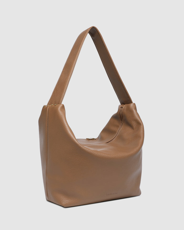 Load image into Gallery viewer, LOUENHIDE MORGAN SHOULDER BAG - CARAMEL